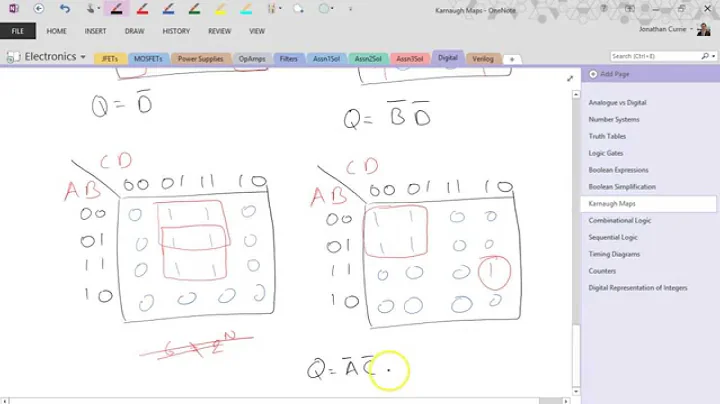 Boolean Expressions: Karnaugh Maps