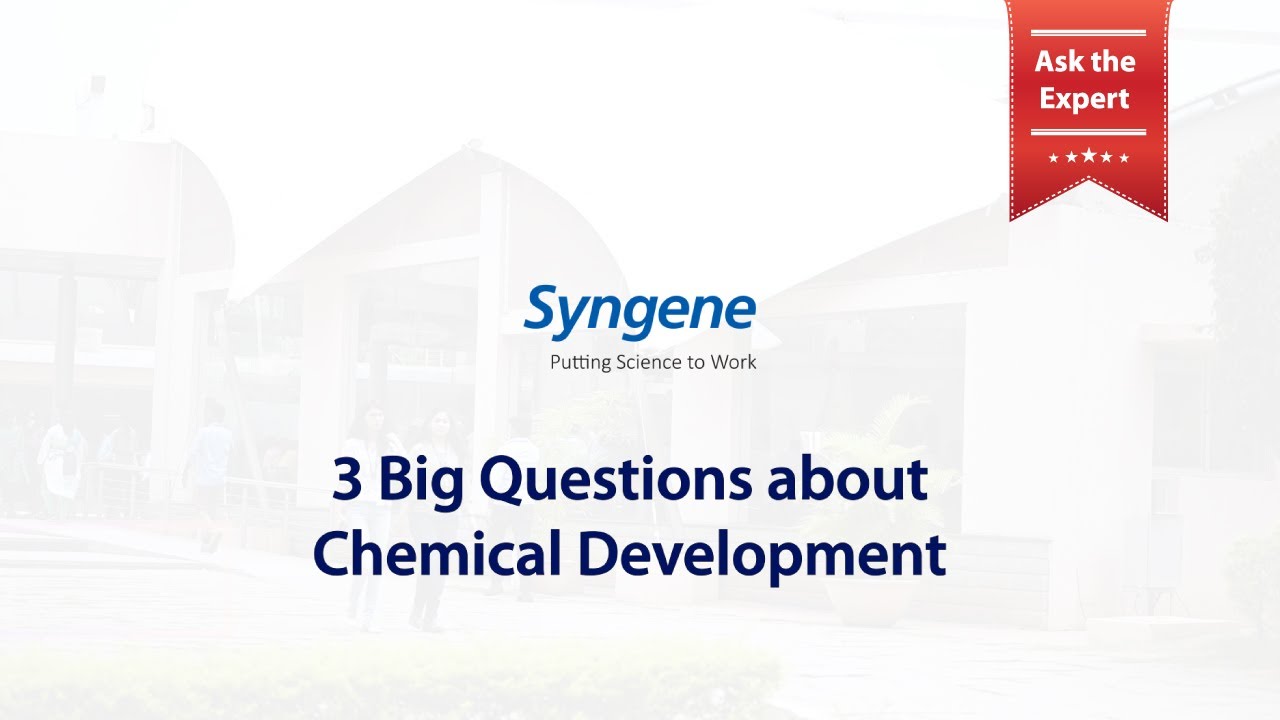 Ask the Expert- Chemical Development