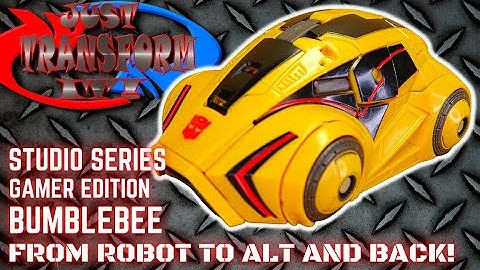 JUST TRANSFORM IT!: Studio Series Gamer Edition Bumblebee