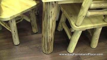 Cedar Lake Log Dining Chair | Log Side Chair