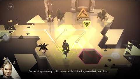 Deus Ex Go - Chapter 2 - Level 9 - Playing both sides (Mastermind Guide)