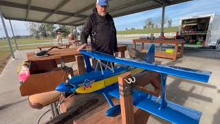 Sasquatch Rc - Dberg Ultimate Biplane Startup And Flight Sd 480P