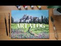 Cozy art vlog  a day in the life of a parttime artist  how i manage my time with a day job