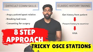 8 step approach to DIFFICULT OSCE History stations | Medical School