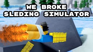Sledding Simulator Is Broken