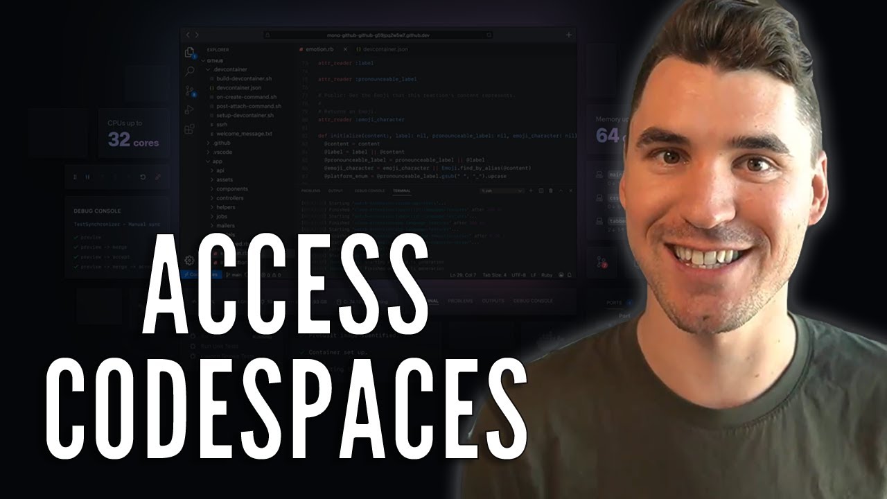 Setting up your codespace. Codespaces.