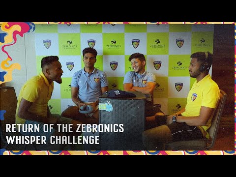 Zebronics Whisper challenge is back! | Chennaiyin FC | 2023-24