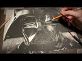 Drawing Time Lapse: Darth Vader from Star Wars