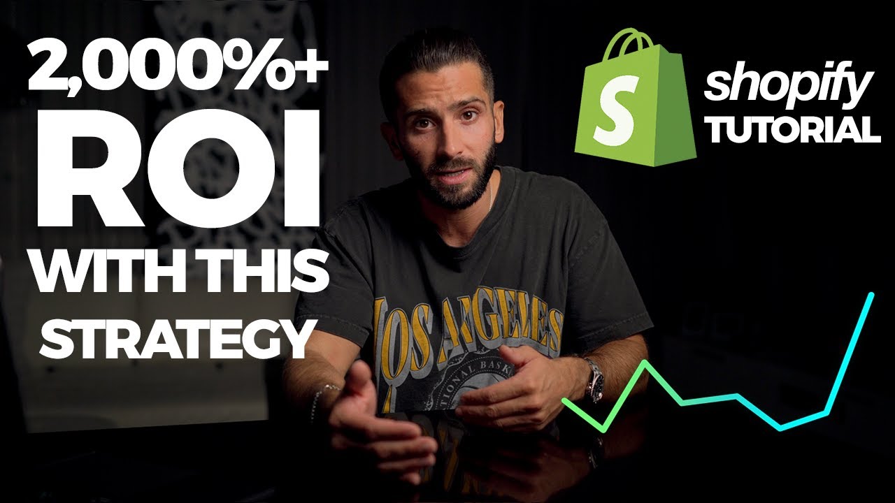 Shopify Roa's Shopify Tutorial - 2,000% ROI with This One Strategy #shopify - YouTube