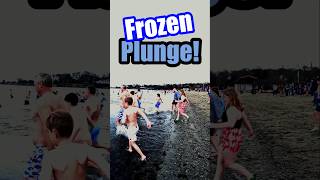 Diving into the freezing ocean!