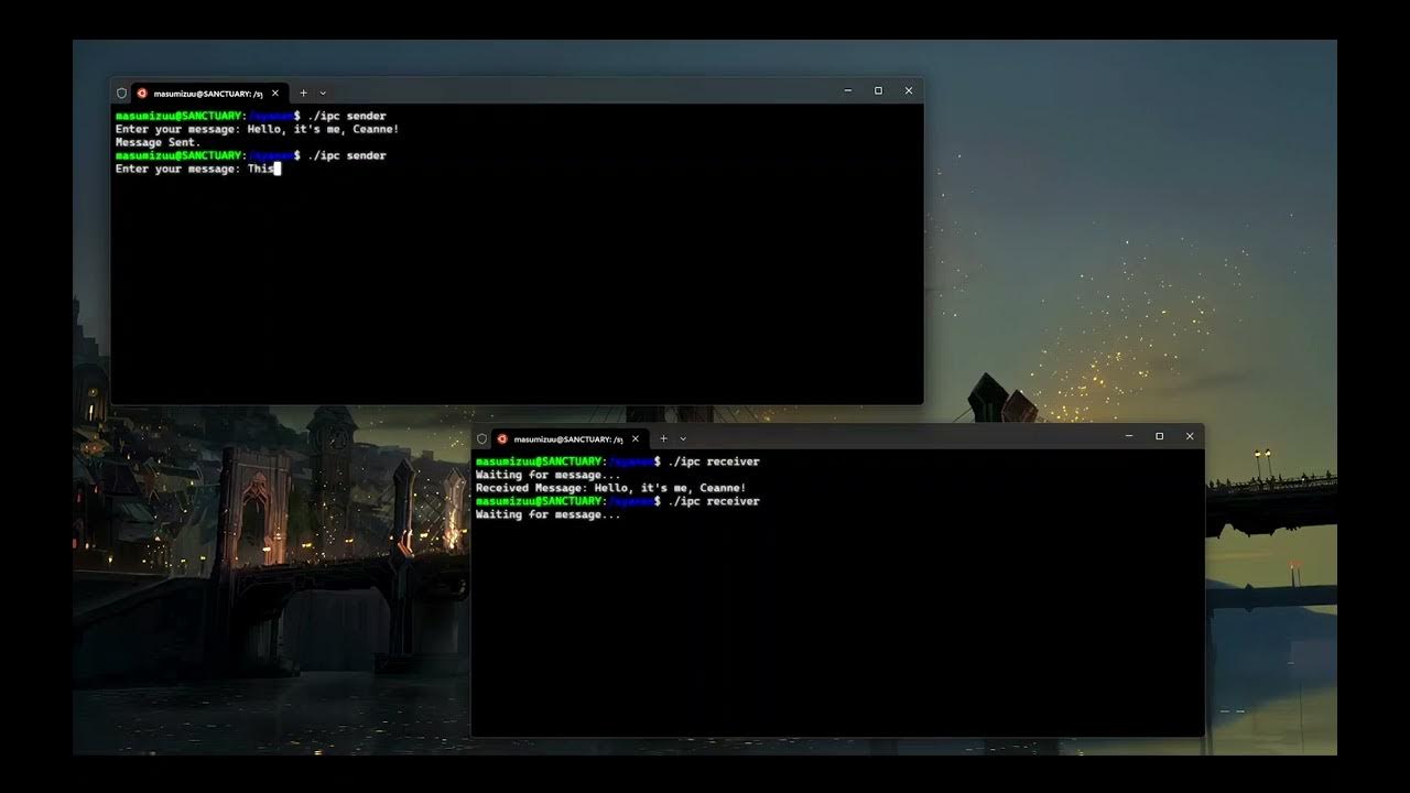 IPC Using System V Message Queues - YouTube