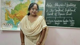 Dipika Das Geography CTPS  Std 8 Asia : Physical features Part 1) ICSE