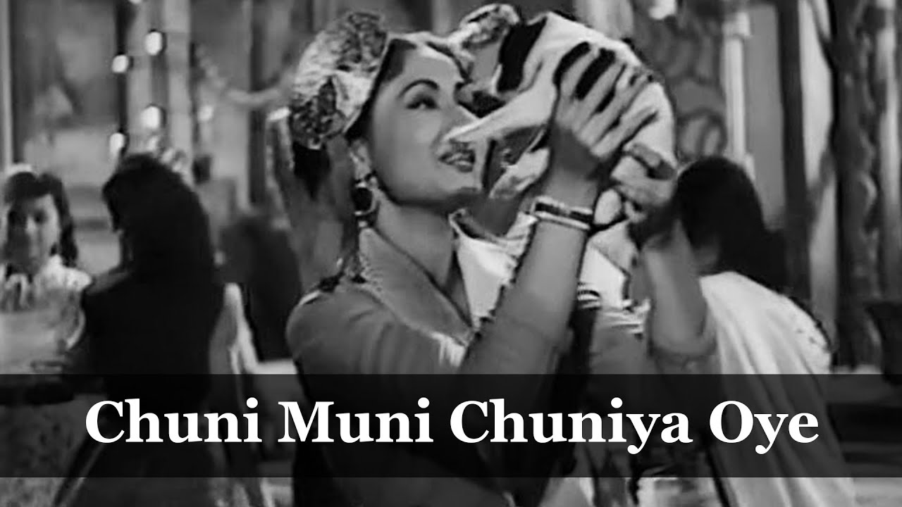 Chuni Muni Chuniya Oye, Kishore Kumar, Meena Kumari, Asha Bhosle Song