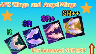 AFK Wings and Angel Wings #crazymonster #starmaker #AFKWings #AngelWings #IncreaseEXP screenshot 3