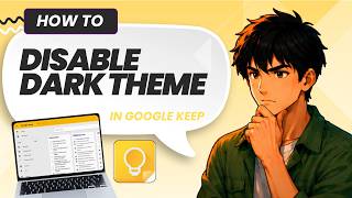 How to Disable Dark Theme in Google Keep (Tested)