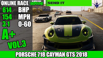 Send It | A+ Class Porsche 718 Cayman GTS 2018 in NFS Unbound Vol 3/2