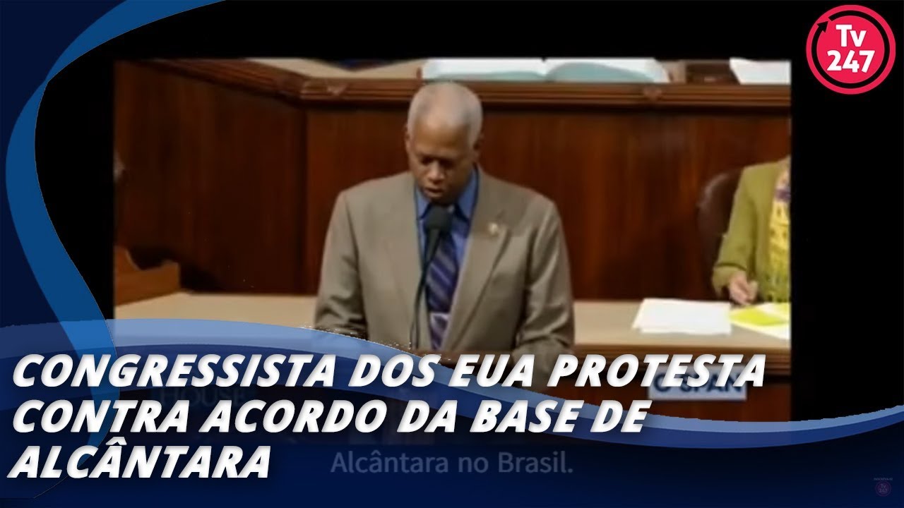hank johnson twitter Congressista dos EUA protesta contra acordo da Base de Alcântara