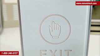 Indoor Touch Sensitive Type Push to Exit Button for Door Access Control With LED FEATURES (VIS 7026)