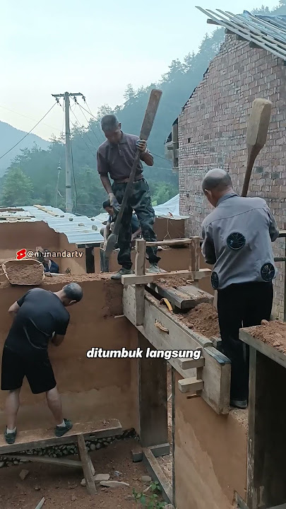 Kenapa masih pakai tanah tumbuk #faktaunik #munandartv