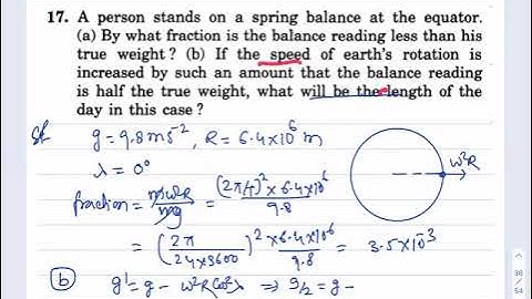 Q 17 HC Verma Solutions | Chapter 7: Circular Motion | Exercise Question 17