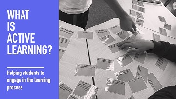 What is active learning?