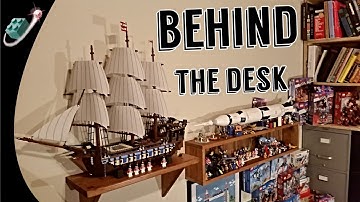 Studio Tour: Display Shelves and LEGO Backlog