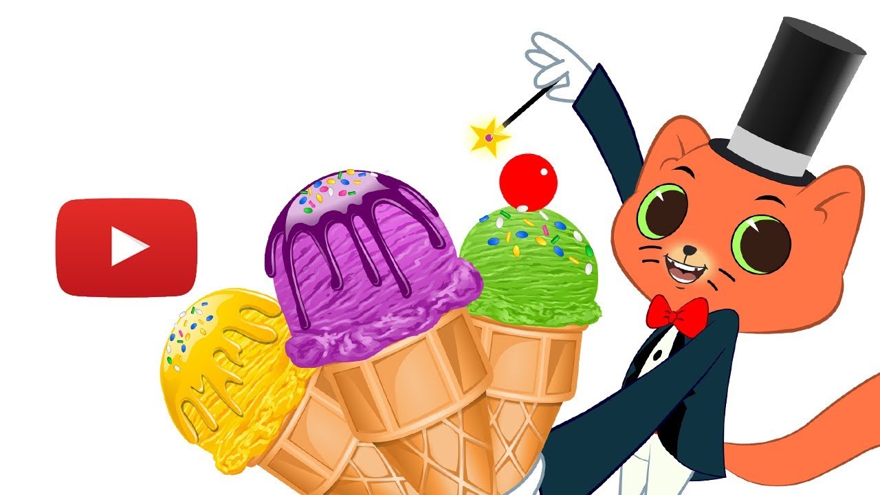 Ice Cream Rhymes Yummy Ice Cream Song for Kids YouTube