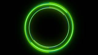 Club Visuals 1428 - Neon Circles VJ Loop