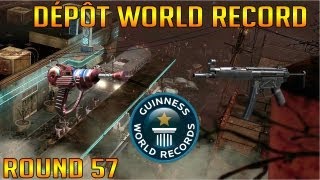 Bus Depot World Record Round 57 Solo // Black Ops 2 Zombies