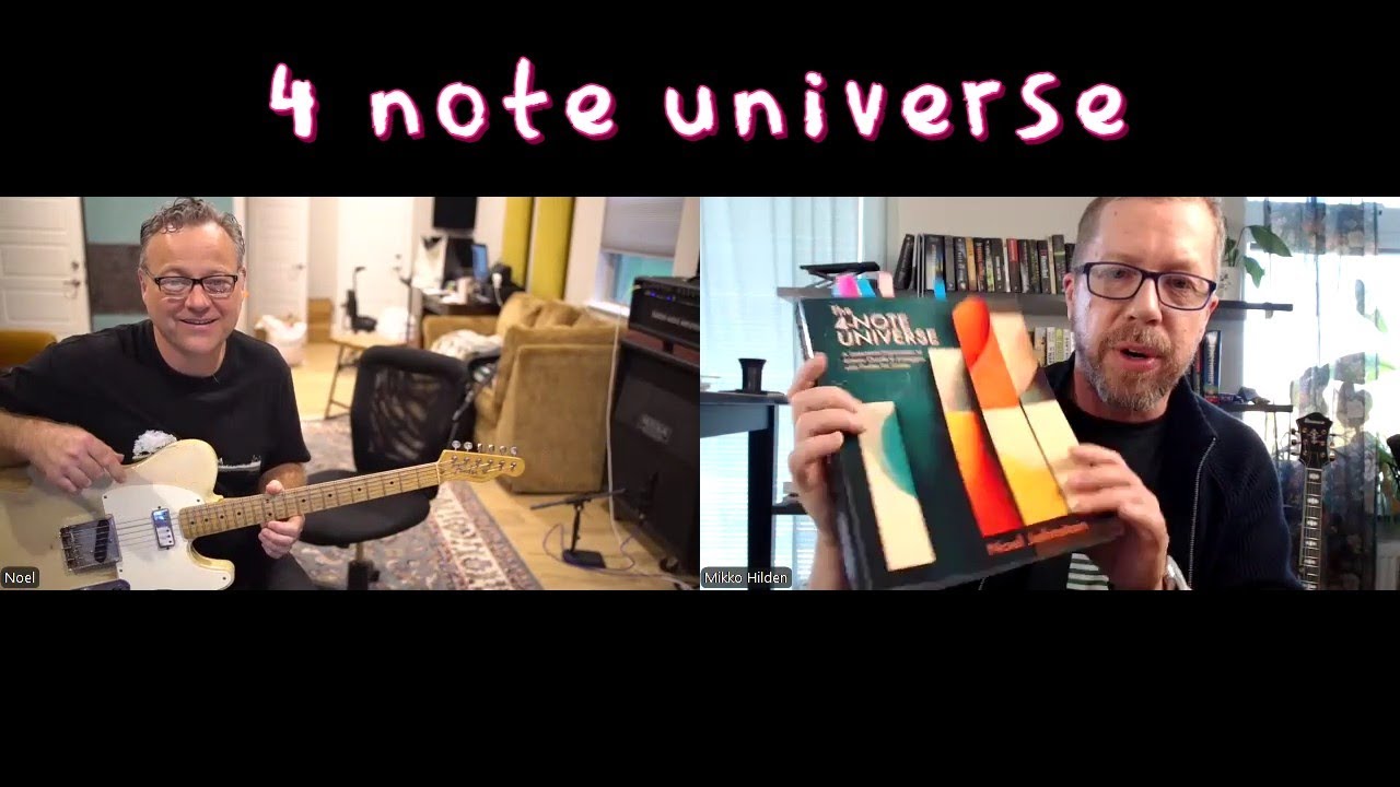 My chat with Noel Johnston - author of The 4 Note Universe