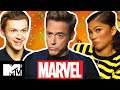 "Leather Pants Take Urine Very Easily" | The Marvel Cast Play 'Would You Rather?' | MTV Movies