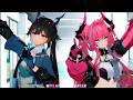 Yvonne X Chen Chatter Chatter Hoshimachi Suisei Houshou Marine Arknights Endfield MMD