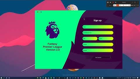 Fantasy Premier League Desktop Application using Oracle Database and Java-Fx library (DB Project)