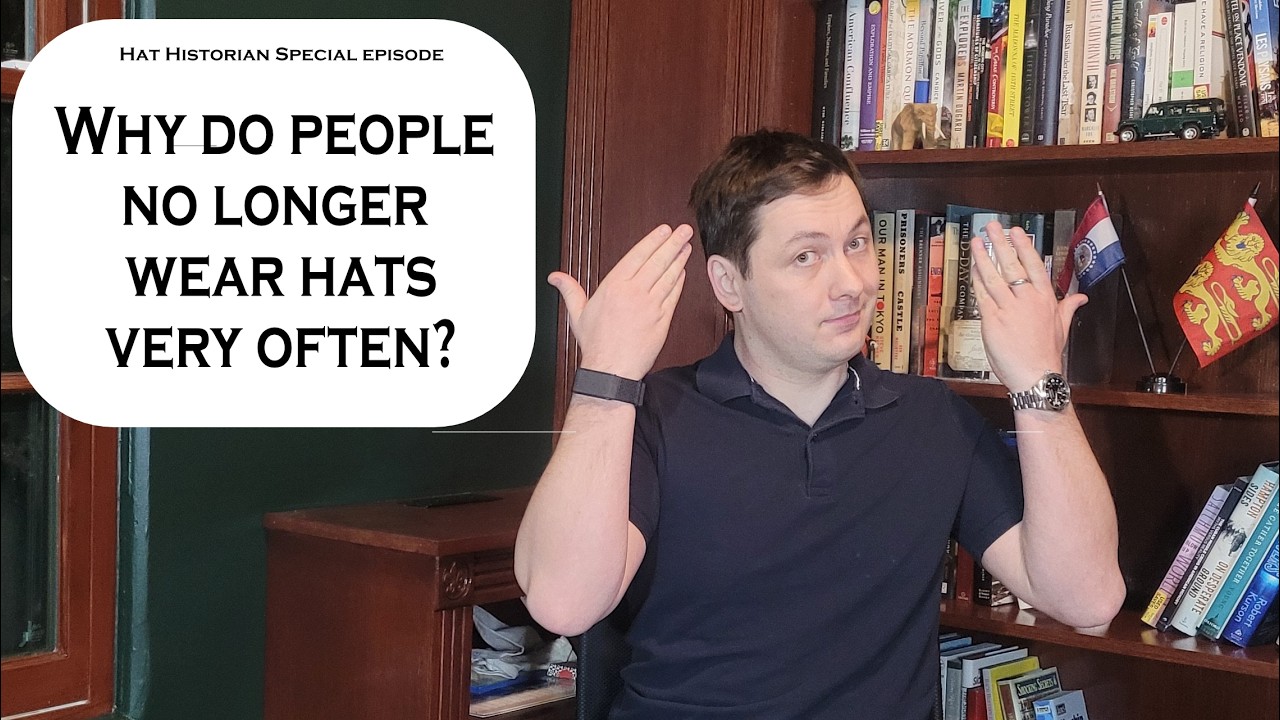 Going topless: why people don't wear hats much anymore.