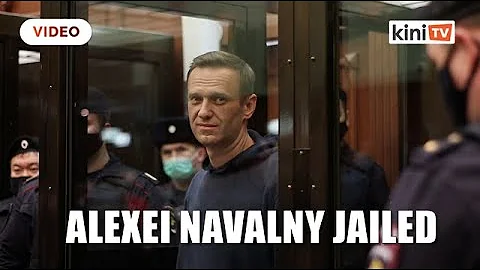 Kremlin critic Alexei Navalny jailed, declares Putin 'the Underwear Poisoner'