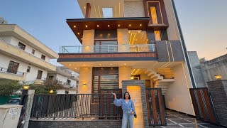 Inside a 4 BHK Double Story Corner House With Luxury Interior Design | 140 Gaj House Sale in Mohali 