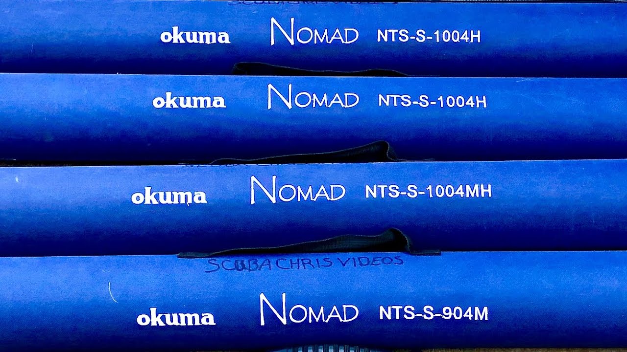 The Best Travel Surf Rods Available - Nomad Surf Rods! 