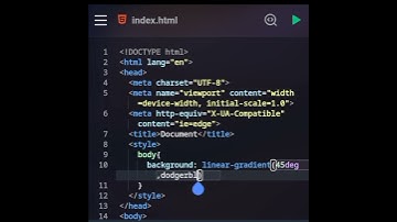 Change Background gradient using css #shorts #css