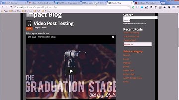 Adding videos to news in TYPO3