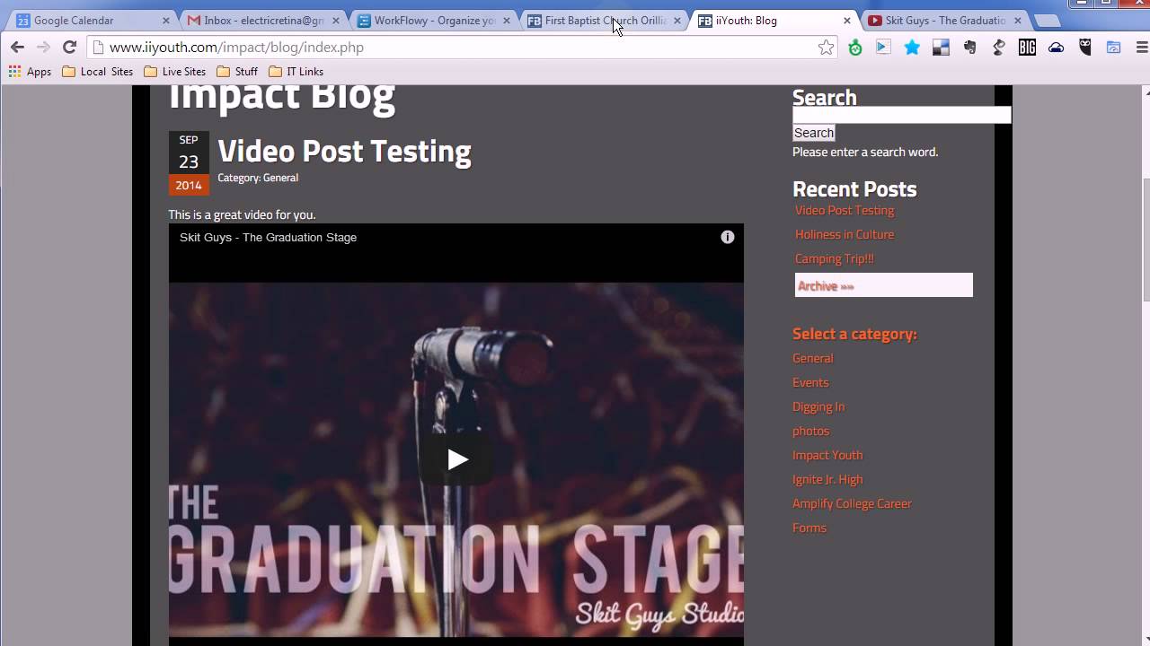 Adding videos to news in TYPO3 - YouTube