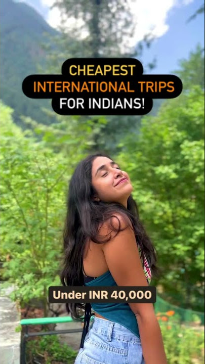 BEST Places To Visit International Under 40k I Cheap Travel Guide 2022 | Budget foreign trip #shorts