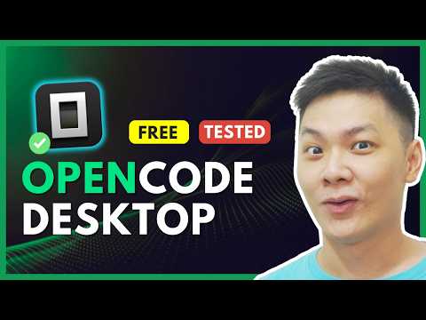 OpenCode Desktop: Great UI/UX + Run Multiple AI Agents (Free)
