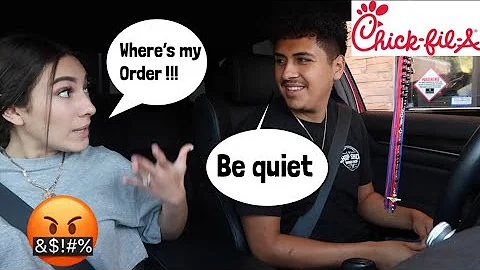 Ignoring My Wife’s Drive-Thru Order PRANK! *HILARIOUS*