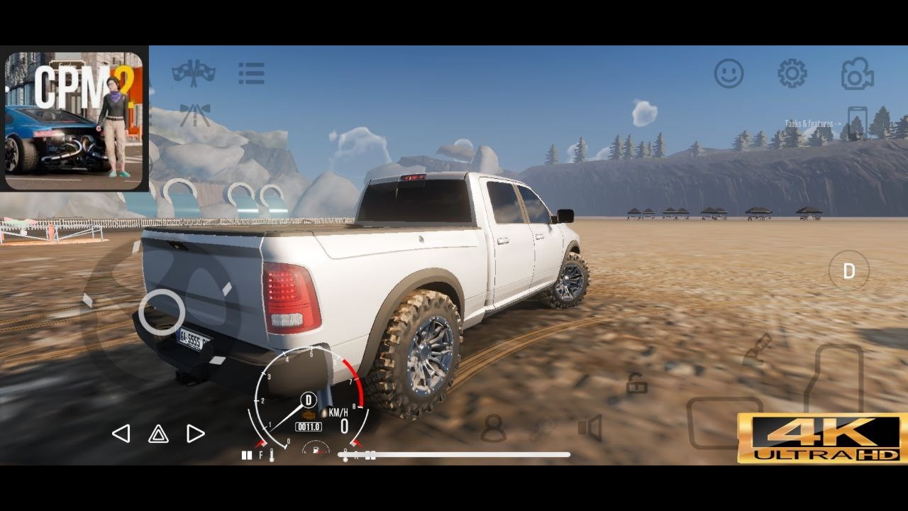 Ram 1500 In car parking multiplayer 2 gameplay 💫😉 in 4KHD🤩