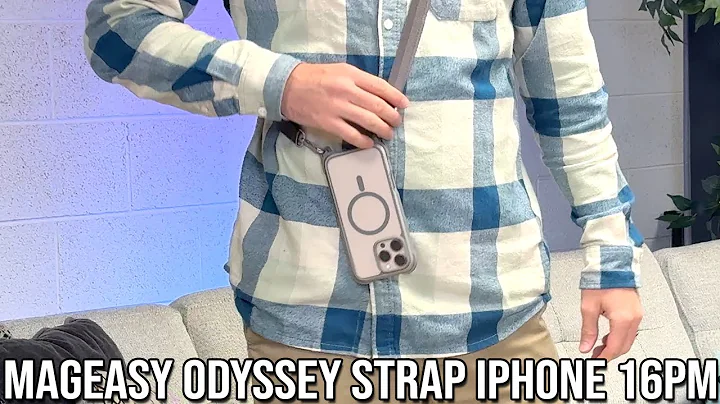 MAGEASY Odyssey Strap M Case iPhone 16 Pro Max