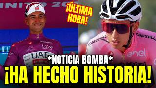 ¡JONATHAN NARVÁEZ HACE HISTORIA tras SU GRAN CARRERA BAJO LLUVIA en la ETAPA 17 del GIRO DE ITALIA!