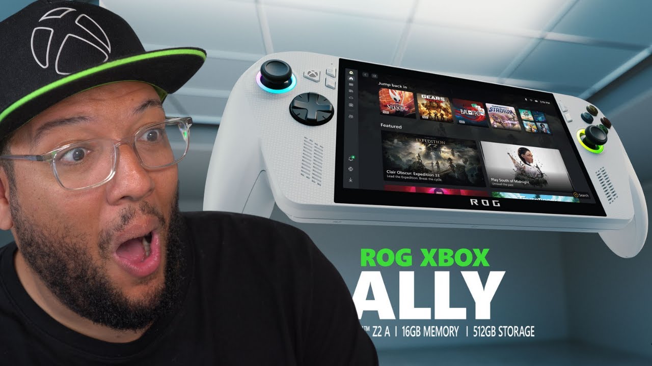 ROG Xbox Ally Handheld Reaction