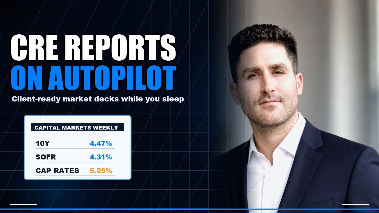 How to Automate CRE Market Reports with Claude Routines
