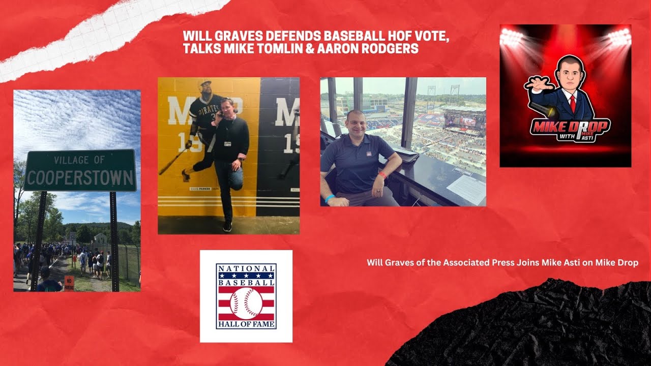 Will Graves Defends His Baseball HOF Ballot, Talks Mike Tomlin and Aaron Rodgers