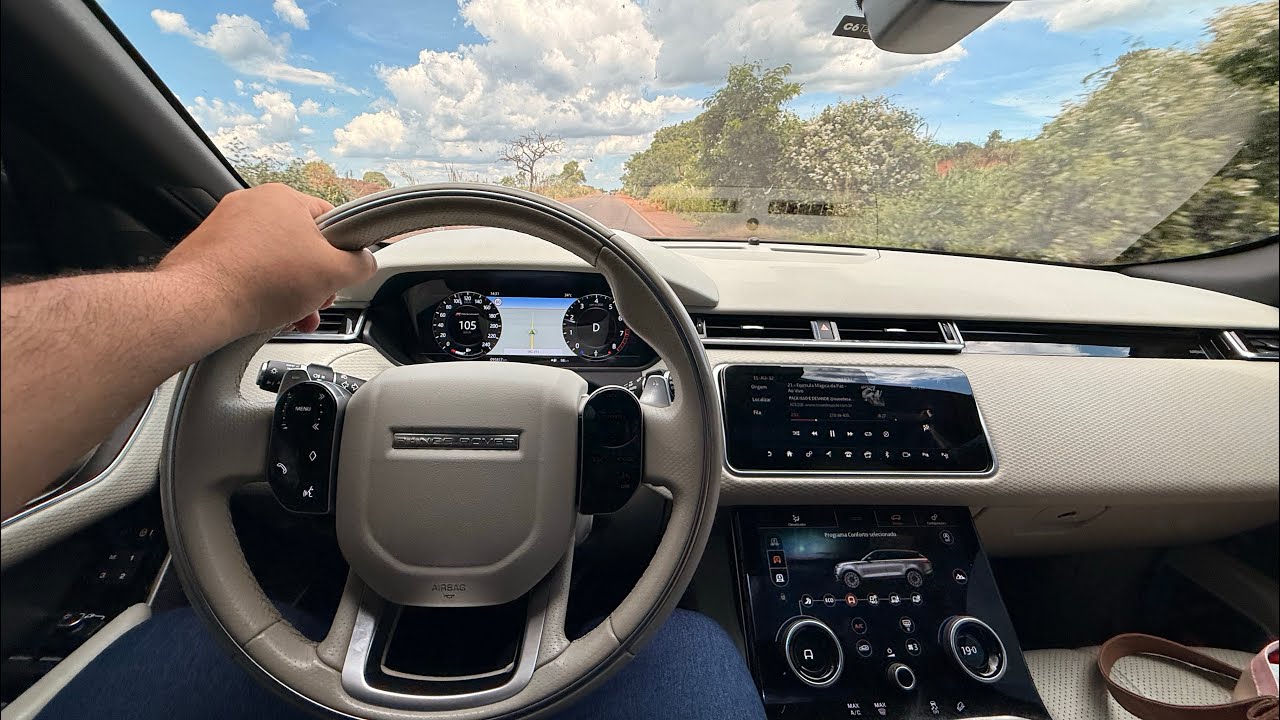 ACELERANDO RANGE ROVER VELAR P300 ( COMPAREI COM A AMAROK V6 STAGE2 )